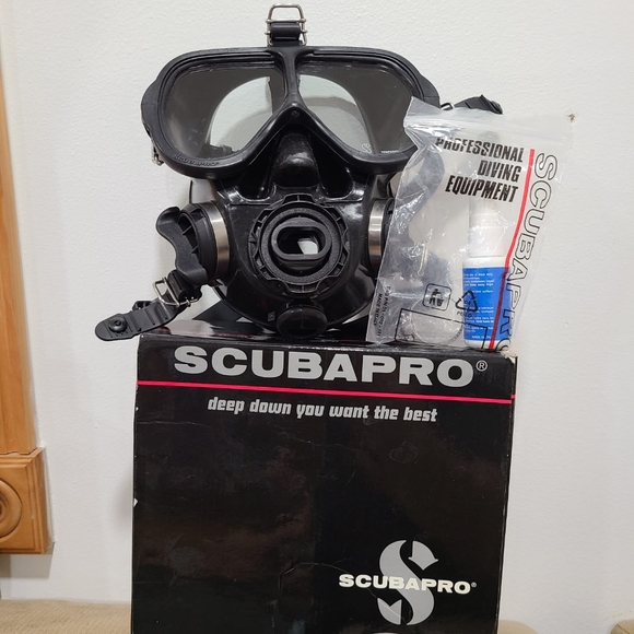 Scubapro full face mask black - Picture 2 of 10